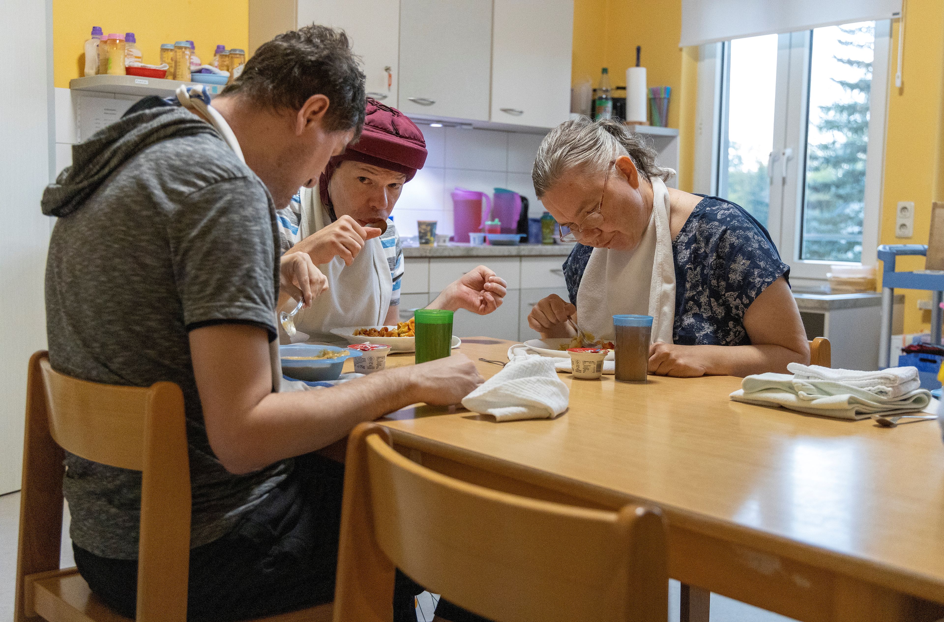 Mittagessen in der Villa